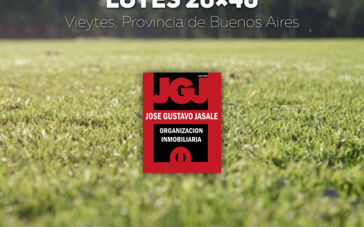Lotes 20×40 – Vieytes, Buenos Aires-RETASADOS!