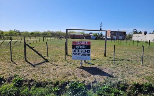 Lote 20×43 en venta – Magdalena, Buenos Aires