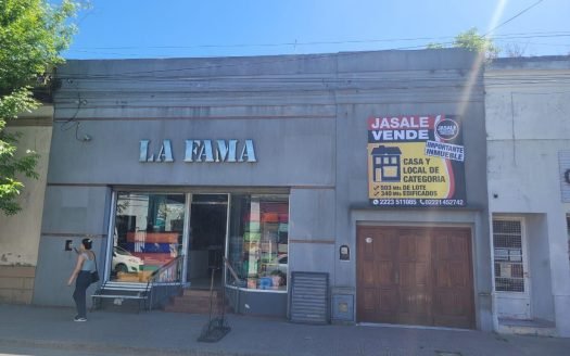 Jasale VENDE casa con local